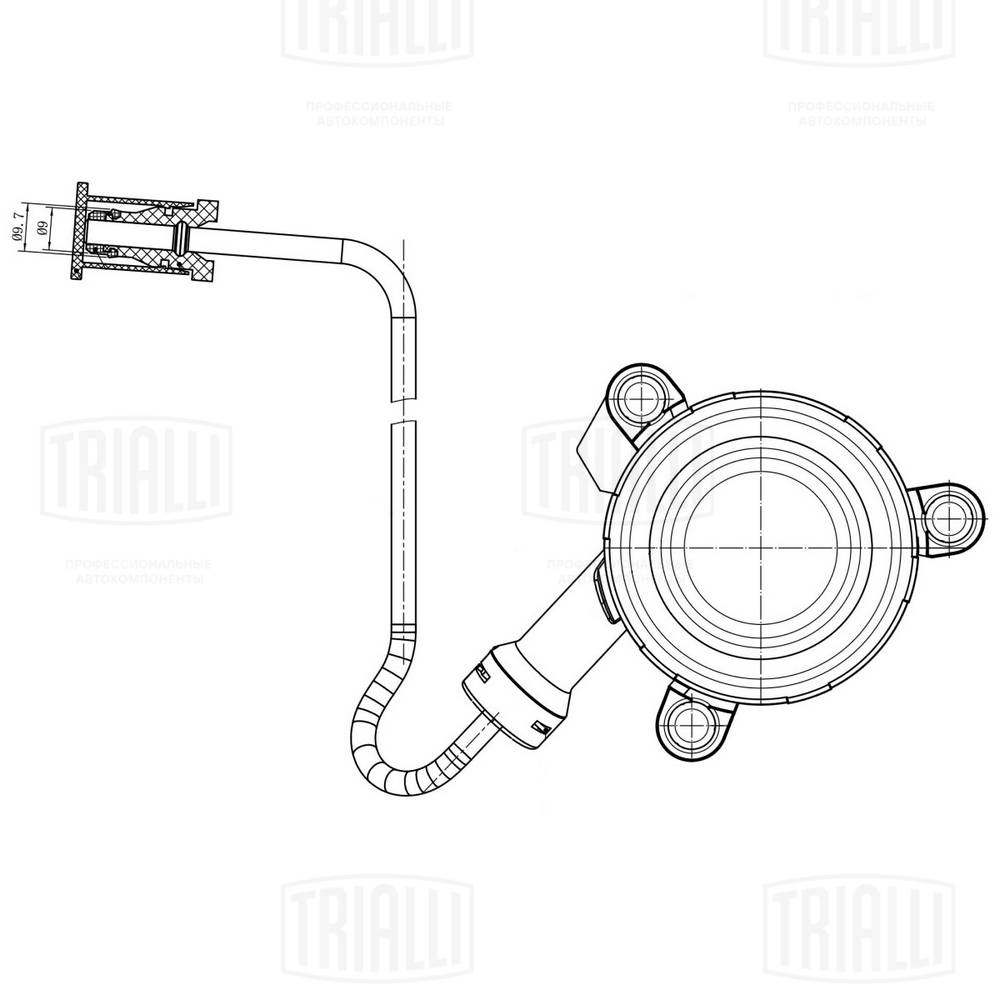 Central Slave Cylinder, clutch