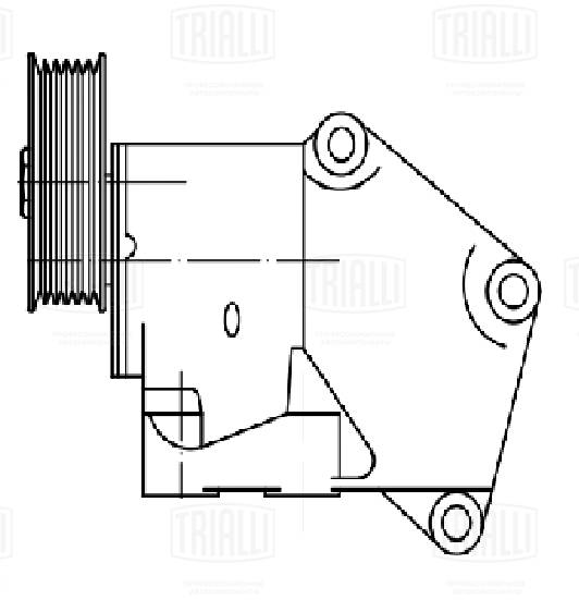 Belt Tensioner, V-ribbed belt (CM 5501)