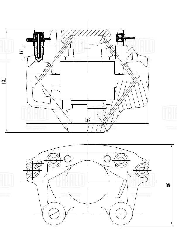 Brake Caliper (CF 032114)