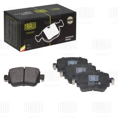 Brake Pad Set, disc brake (PF 4124)