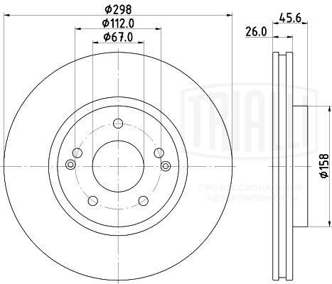 Brake Disc (DF 170103)