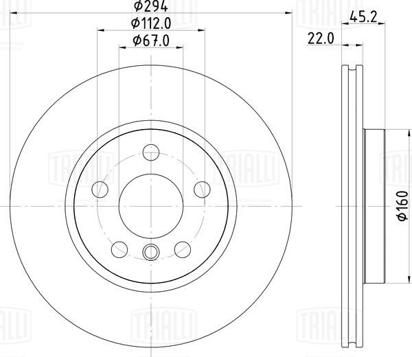Brake Disc (DF 210213)