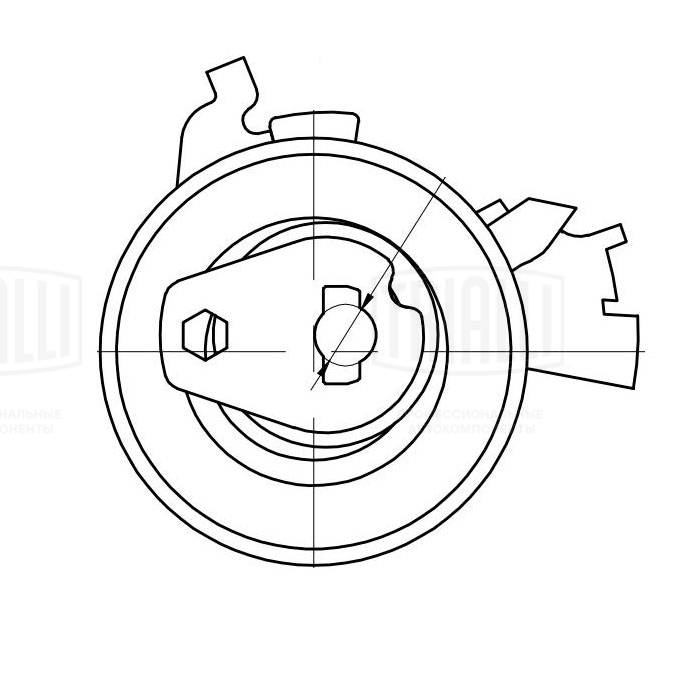Tensioner Pulley, timing belt
