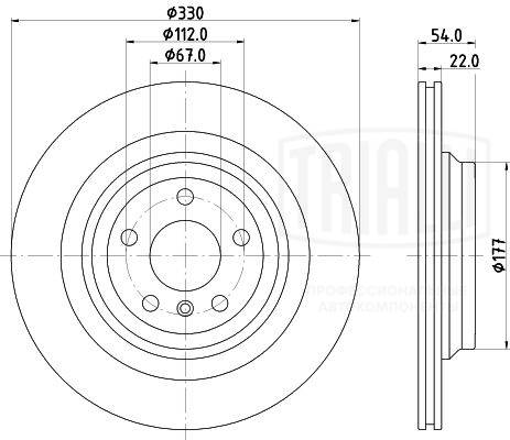Brake Disc (DF 190415)