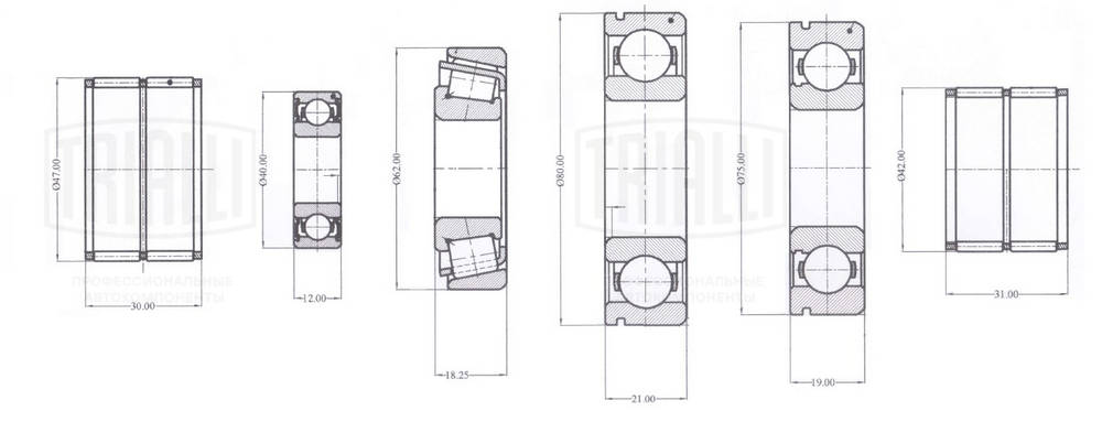 Bearing Kit, manual transmission