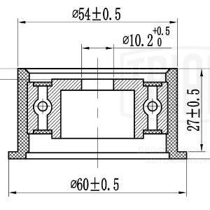 Tensioner Pulley, timing belt