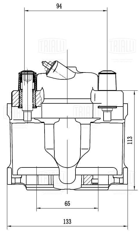 Brake Caliper (CF 102070)