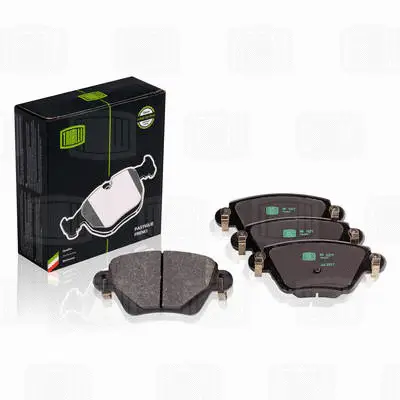 Brake Pad Set, disc brake (PF 1077)