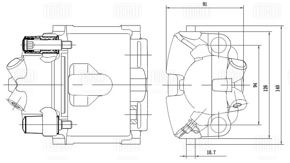 Brake Caliper (CF 103560)