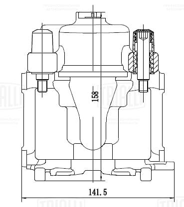 Brake Caliper (CF 032117)