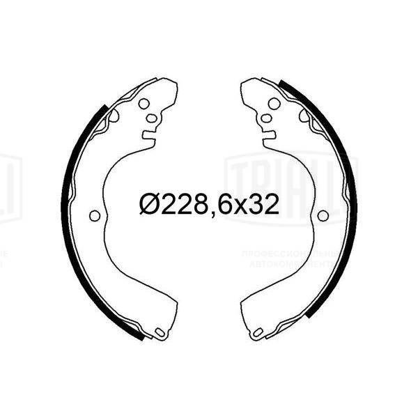 Brake Shoe Set