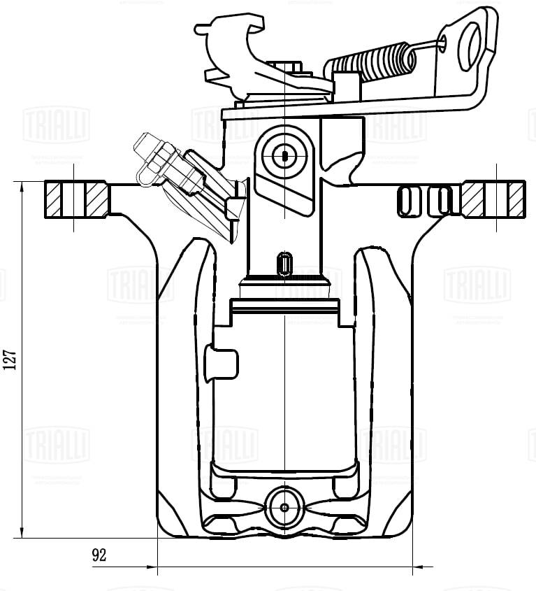 Brake Caliper (CF 350136)