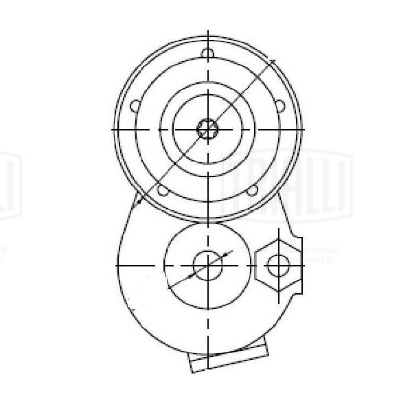 Deflection/Guide Pulley, V-ribbed belt