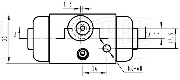 Wheel Brake Cylinder (CF 2008)