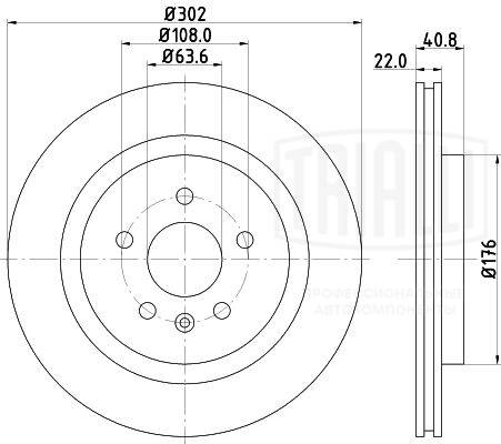 Brake Disc (DF 106118)