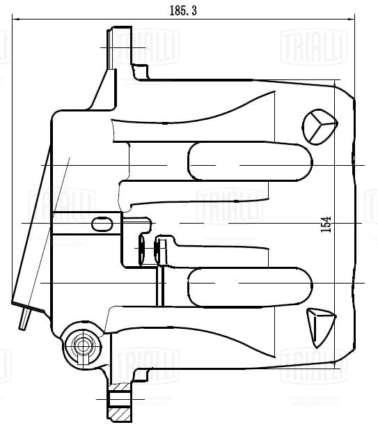 Brake Caliper (CF 032004)