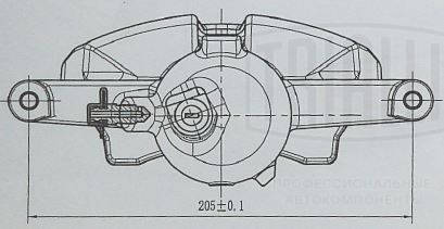 Brake Caliper (CF 182570)