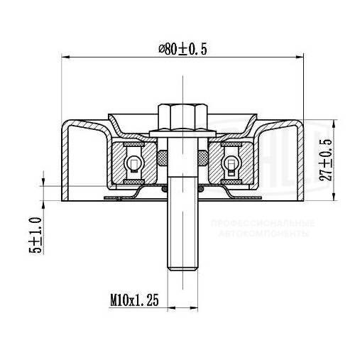 Tensioner Pulley, timing belt