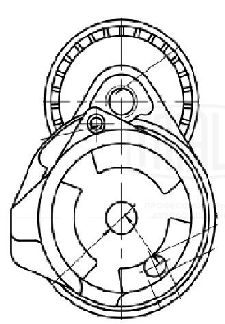 Belt Tensioner, V-ribbed belt (CM 5681)