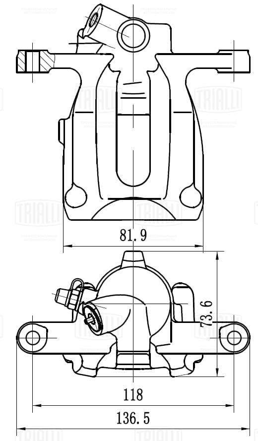 Brake Caliper (CF 032013)