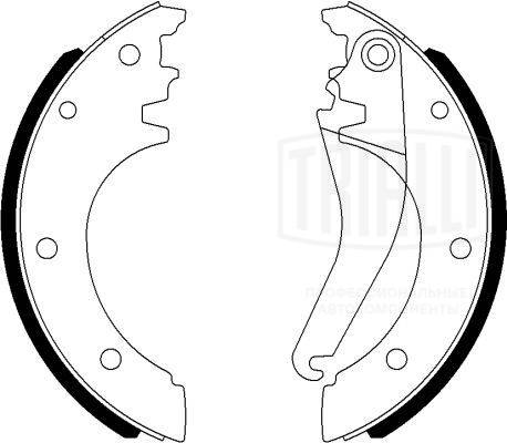 Brake Shoe Set (GF 4405)