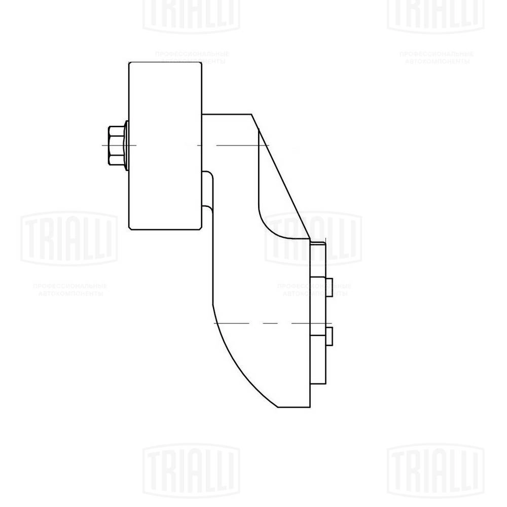 Deflection/Guide Pulley, V-ribbed belt