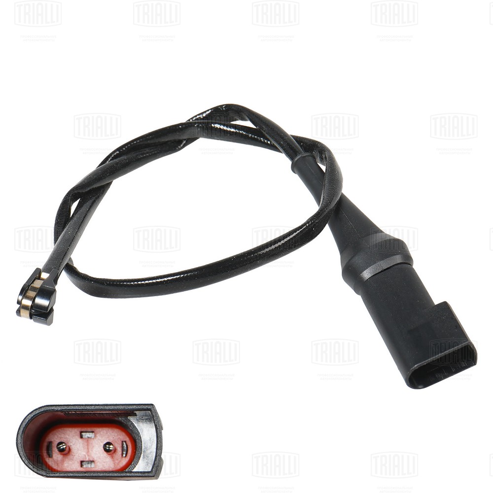 Warning Contact, brake pad wear (PFS 1092)