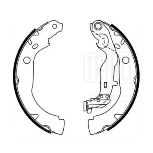 Brake Shoe Set (GF 4412)