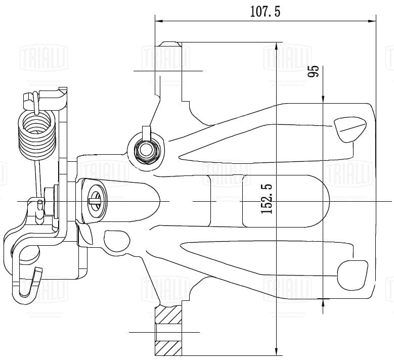 Brake Caliper (CF 105068)
