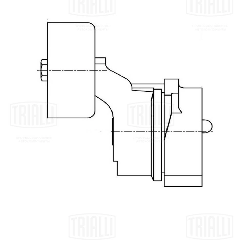 Deflection/Guide Pulley, V-ribbed belt