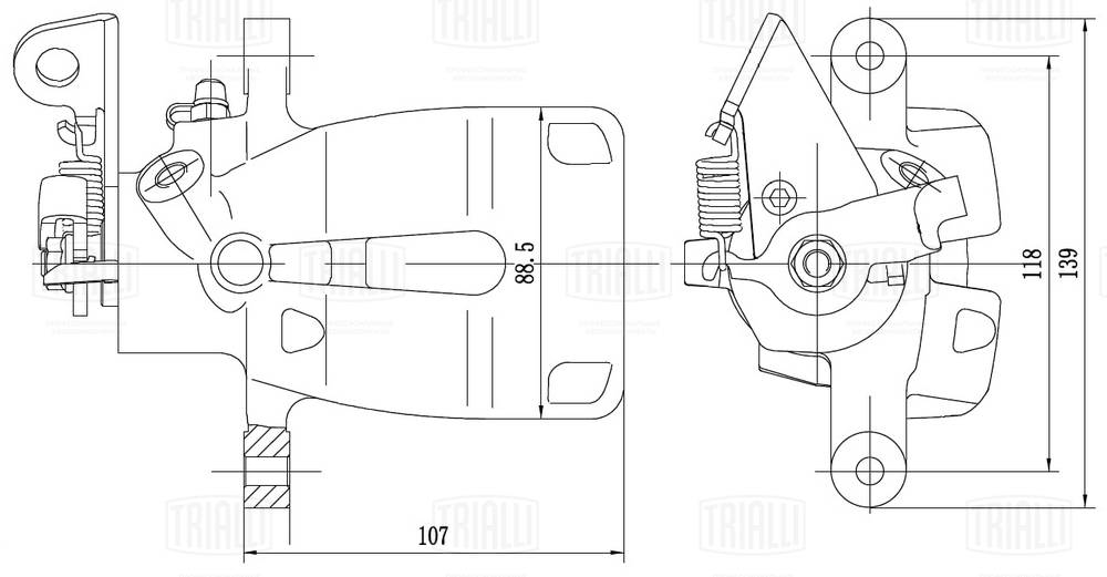 Brake Caliper (CF 350139)
