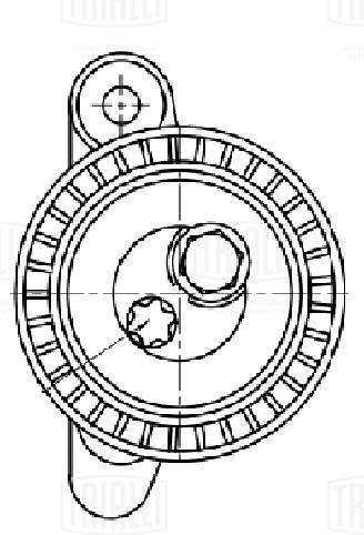 Belt Tensioner, V-ribbed belt (CM 5561)