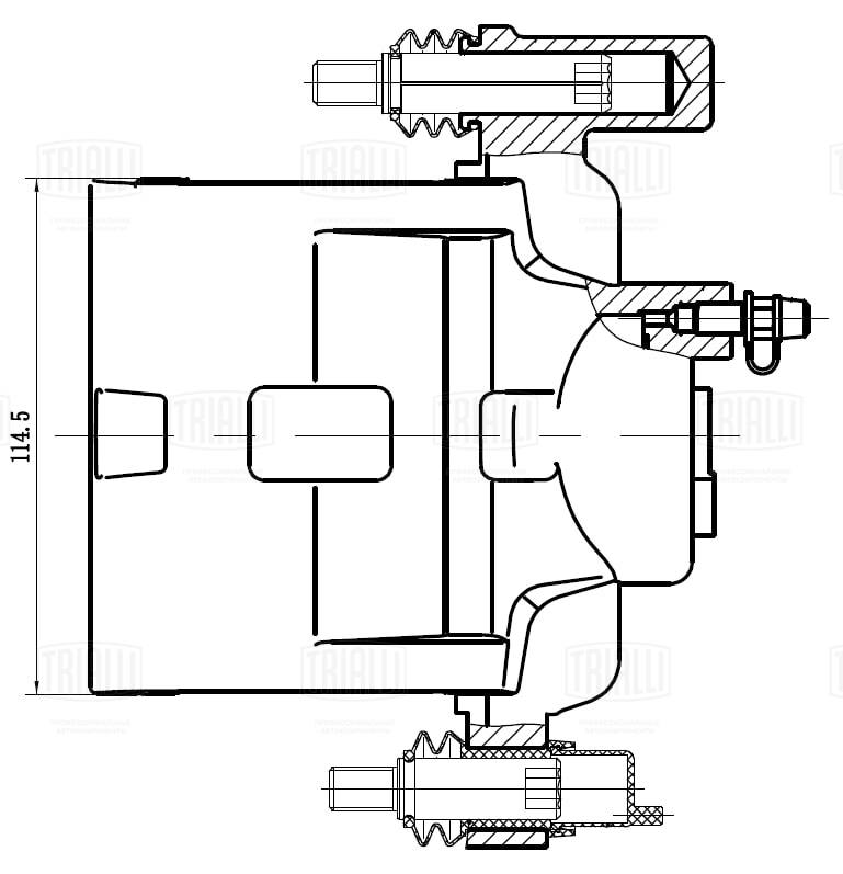 Brake Caliper (CF 012115)