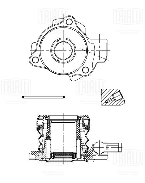 Central Slave Cylinder, clutch