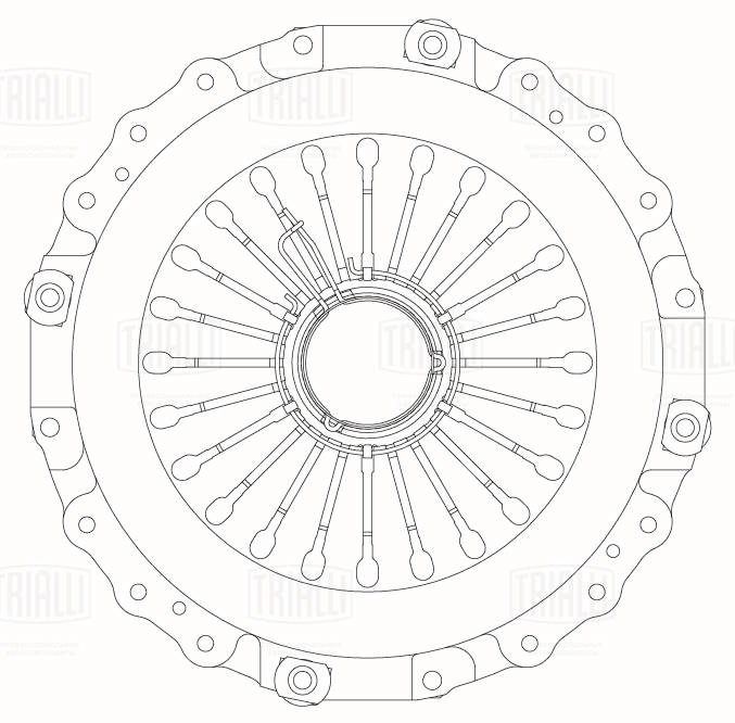 Clutch Pressure Plate (FS 705)