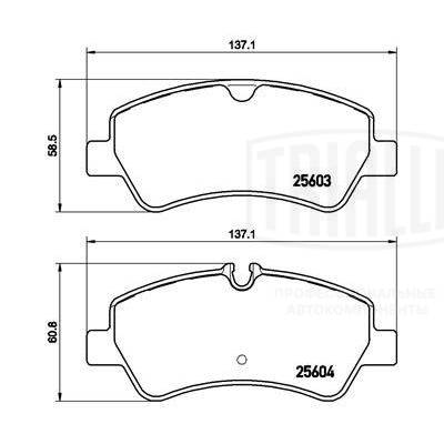 Brake Pad Set, disc brake (PF 4392)