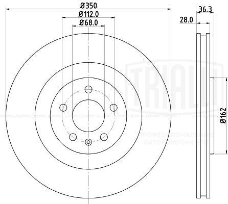 Brake Disc (DF 190428)