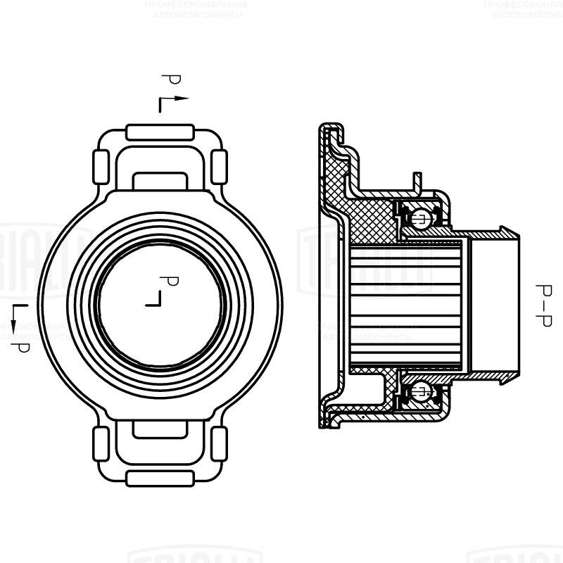 Central Slave Cylinder, clutch