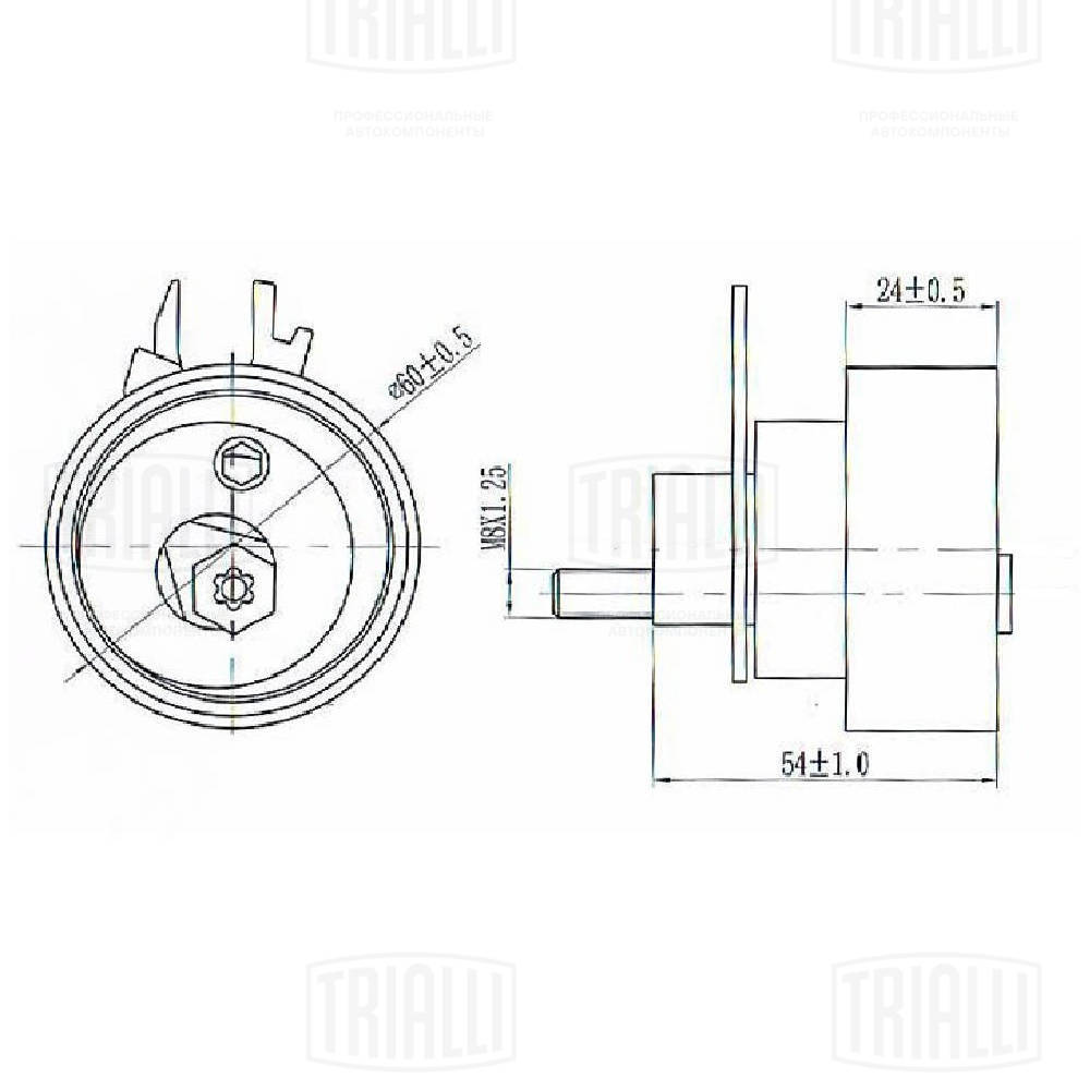 Tensioner Pulley, timing belt