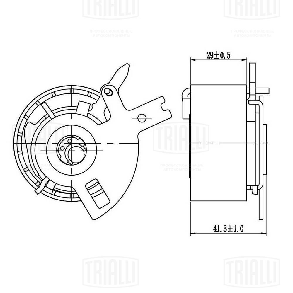 Deflection/Guide Pulley, timing belt