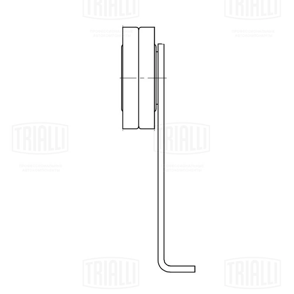 Deflection/Guide Pulley, V-ribbed belt