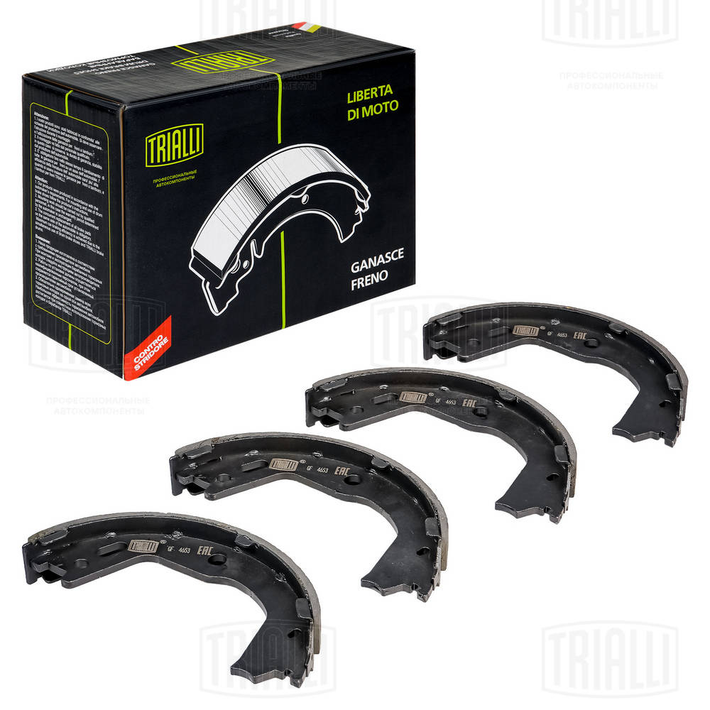 Brake Shoe Set, parking brake (GF 4653)