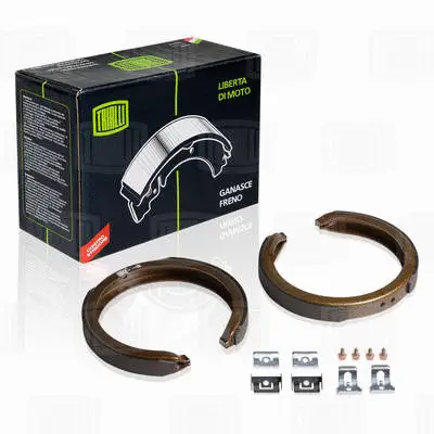 Brake Shoe Set, parking brake (GF 1700)