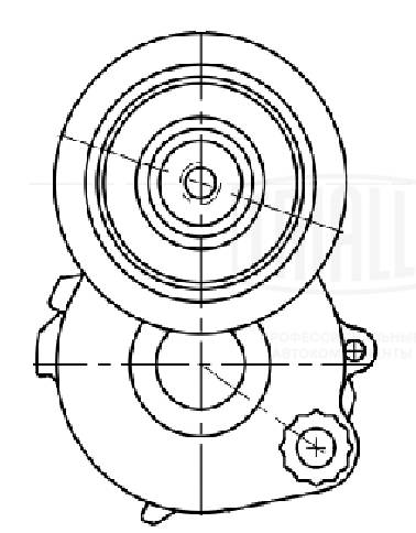 Belt Tensioner, V-ribbed belt (CM 5656)