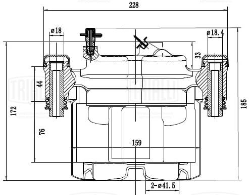 Brake Caliper (CF 162101)