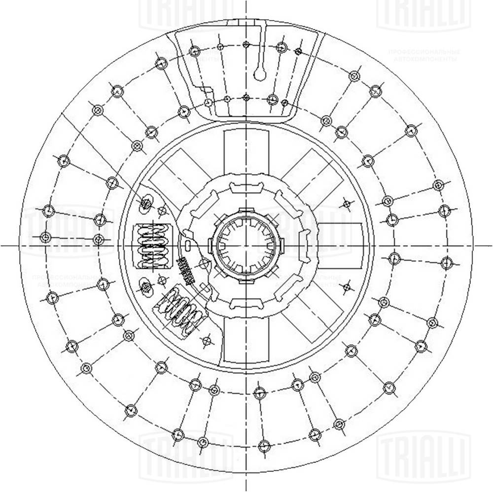 Release Plate, clutch (FD 408)