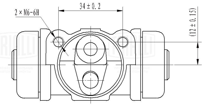 Wheel Brake Cylinder (CF 0307)