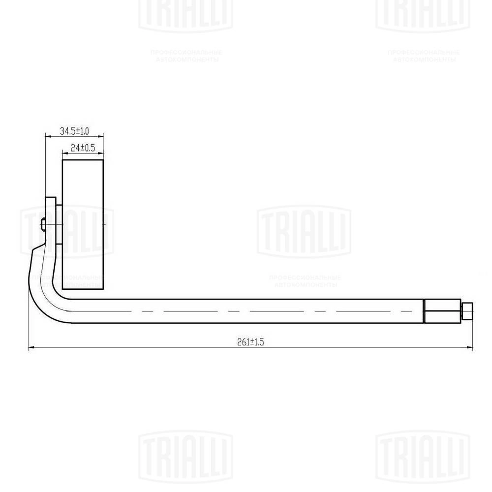 Belt Tensioner, V-ribbed belt (CM 5309)