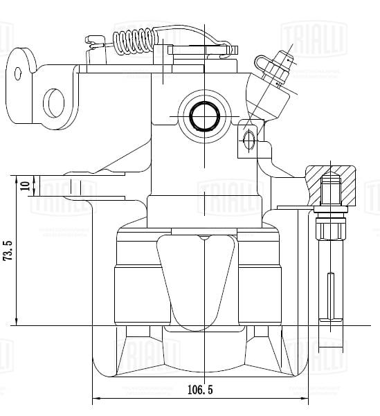 Brake Caliper (CF 032115)