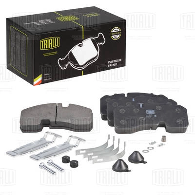 Brake Pad Set, disc brake (PFT 29165)